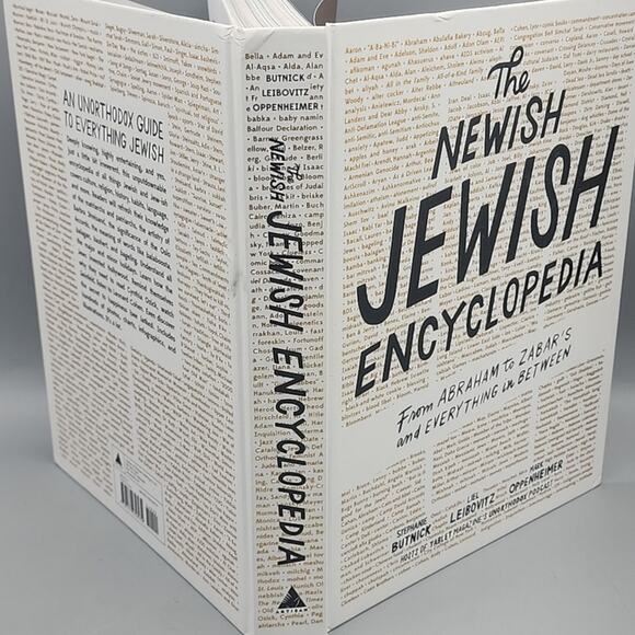 Newish Jewish Encyclopedia From Abraham to Zabar's & Everything in Between HC - Picture 3 of 13